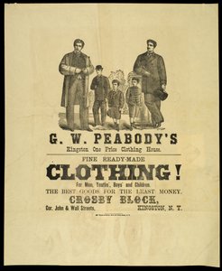 G.W. Peabodys Kingston One Price -vaatetalo tekijältä American School