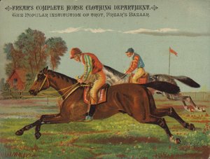 Laukkaa hevoset jockeyjen kanssa tekijältä American School