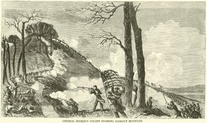Kenraali Hookers-kolonni hyökkäsi Lookout Mountainille marraskuussa 1863 tekijältä American School