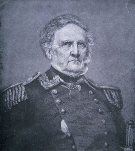 Kenraali Winfield Scott (1786-1866) (kaiverrus) tekijältä American School