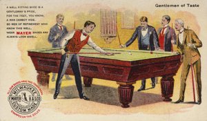 Gentlemen of Taste, Playing Pool tekijältä American School