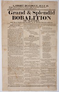 Suuri ja loistava orjuuden bobalition, 1822 tekijältä American School