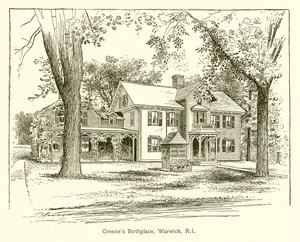 Greenesin syntymäpaikka, Warwick, R.I tekijältä American School