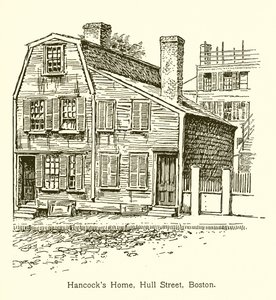 Hancocks Home, Hull Street, Boston tekijältä American School