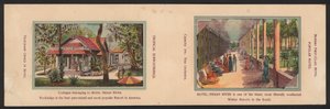 Hotel Trade Card (värillinen kaiverrus) tekijältä American School