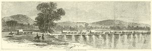 Howards-joukko ylitti Chattahoocheen heinäkuussa 1864 tekijältä American School