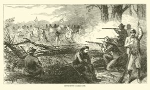 Impromptu barrikadi, heinäkuu 1863 tekijältä American School