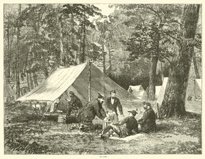 Leirillä heinäkuussa 1863 tekijältä American School