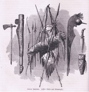 Intialaiset aseet, kuvitus Cassell
