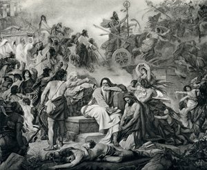 Jeremia Jerusalemin kukistumisen aikaan, teoksesta 