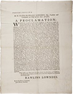 Uskollisuusvala Etelä-Carolinan itsenäisyyden suojelemiseksi, 2. huhtikuuta 1778 tekijältä American School
