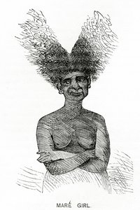 Mare Girl, kuvitus Appletons Journalista, 4. toukokuuta 1872 tekijältä American School