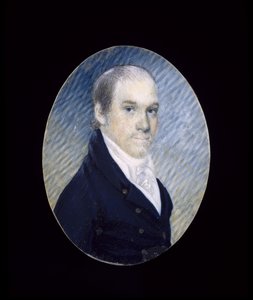 Miniatyyri William Cadogan Simesista (1773-1824), n. 1810-1824 (vesiväri norsunluulle) tekijältä American School