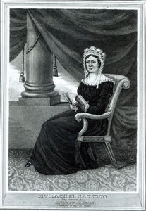 Rouva Rachel Jackson, pubi. kirjoittanut Joseph How, n. 1850-1900 tekijältä American School