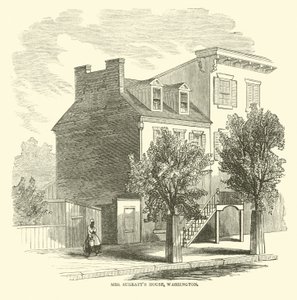 Mrs Surratts House, Washington, huhtikuu 1865 tekijältä American School