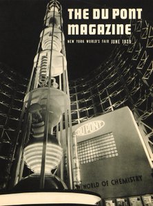 New Yorkin maailmannäyttely, DuPont-lehden etukansi, kesäkuu 1939 tekijältä American School