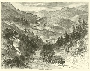 Cumberland Gapin miehitys, syyskuu 1863 tekijältä American School