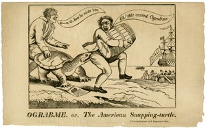 Ograbme eli Amerikkalainen kilpikonna, 1808 tekijältä American School
