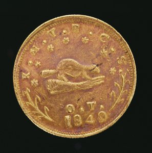 Oregon Exchange Company kymmenen dollaria tekijältä American School