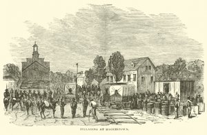 Ryöstö Hagerstownissa, heinäkuussa 1864 tekijältä American School