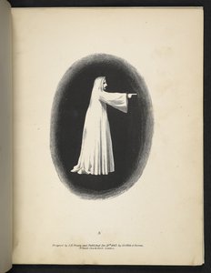 Levy 3. Valkoinen haamu.  Spektropia; tai Yllättäviä spektriilluusioita, joissa näkyy haamuja kaikkialla, minkä tahansa värisinä jne. ser. 1.  J.H. Ruskea  1864 tekijältä American School