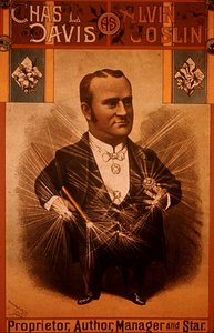Chas L. Davisin mainosjuliste Alvin Joslinina (värilitho) tekijältä American School