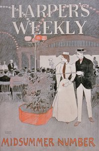 Mainosjuliste Harpers Weekly, Juhannusnumero