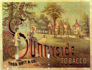 Sunnyside Tobaccoa mainostava juliste