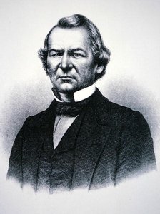 Presidentti Andrew Johnson (1808-75) (kaiverrus) tekijältä American School