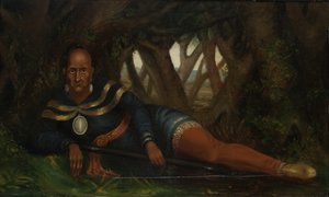 punainen takki; Seneca-intiaanien päällikkö, 1830 tekijältä American School