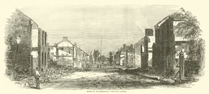 Chambersburgin rauniot, Main Street, syyskuu 1864 tekijältä American School
