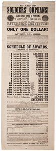 Washington Library Co:n toiset suuret palkkiot Riverside Institutionille!, 20. toukokuuta 1867 tekijältä American School