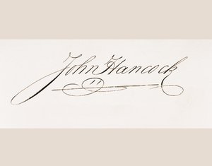 John Hancockin allekirjoitus