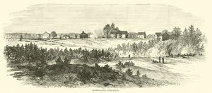 Spotsylvanian oikeustalo, toukokuu 1864 tekijältä American School