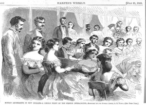 Sunnuntaihuvitukset New Orleansissa, Kreoliilta Ranskan oopperatalossa, 1866 tekijältä American School