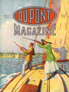 Vuoden 1919 Grand American Handicap Trapshooting Tournament, DuPont-lehden etukansi, elokuu 1919 tekijältä American School