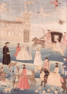 Chandler Wedding Tapestry, n. 1756 tekijältä American School