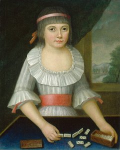 Domino-tyttö, n. 1790 tekijältä American School