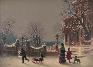 Ensimmäinen lumi, 1877 (tulostus) tekijältä American School