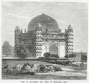 Gol Gumbaz, Mohammed Adil Shah II:n hauta, rakennettu vuonna 1659