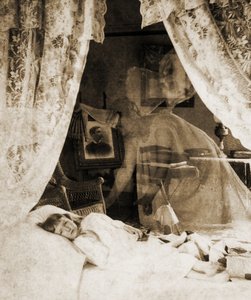 Suojelusenkeli, 1901 (stereografi) tekijältä American School