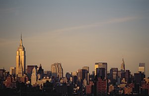 Manhattanin siluetti tekijältä American School