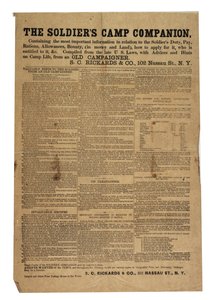The Soldiers Camp Companion, n. 1861-1865