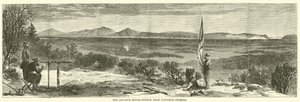 Ennakkosignaali-asema lähellä Ringgoldia, Georgia, toukokuu 1864 tekijältä American School