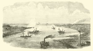 Hyökkäys Sabine Passiin marraskuussa 1863 tekijältä American School