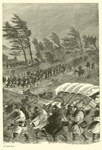 Kampanja mudassa, tammikuu 1863 tekijältä American School