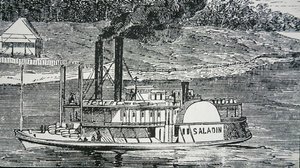 Sivupyörä "Saladin", Mississippi-joella tekijältä American School