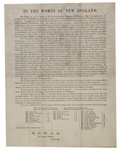 Uuden Englannin naisille (kiertokirje), n. 1862-1865 tekijältä American School