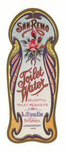 WC Water Label, San Remo tekijältä American School
