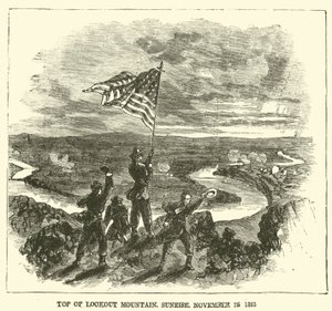Top of Lookout Mountain, Sunrise, 25. marraskuuta 1863, marraskuu 1863 tekijältä American School